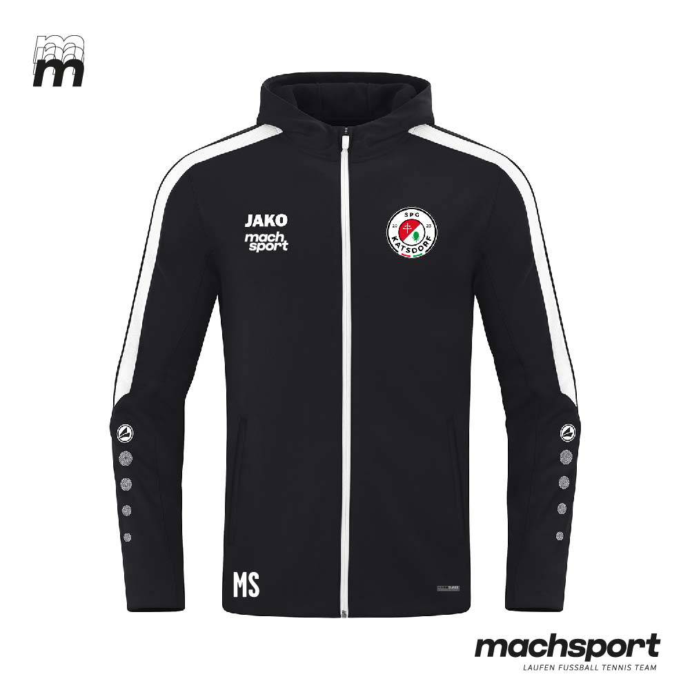 SPG Katsdorf Trainingsjacke mit Kapuze - machsport – Bild 
