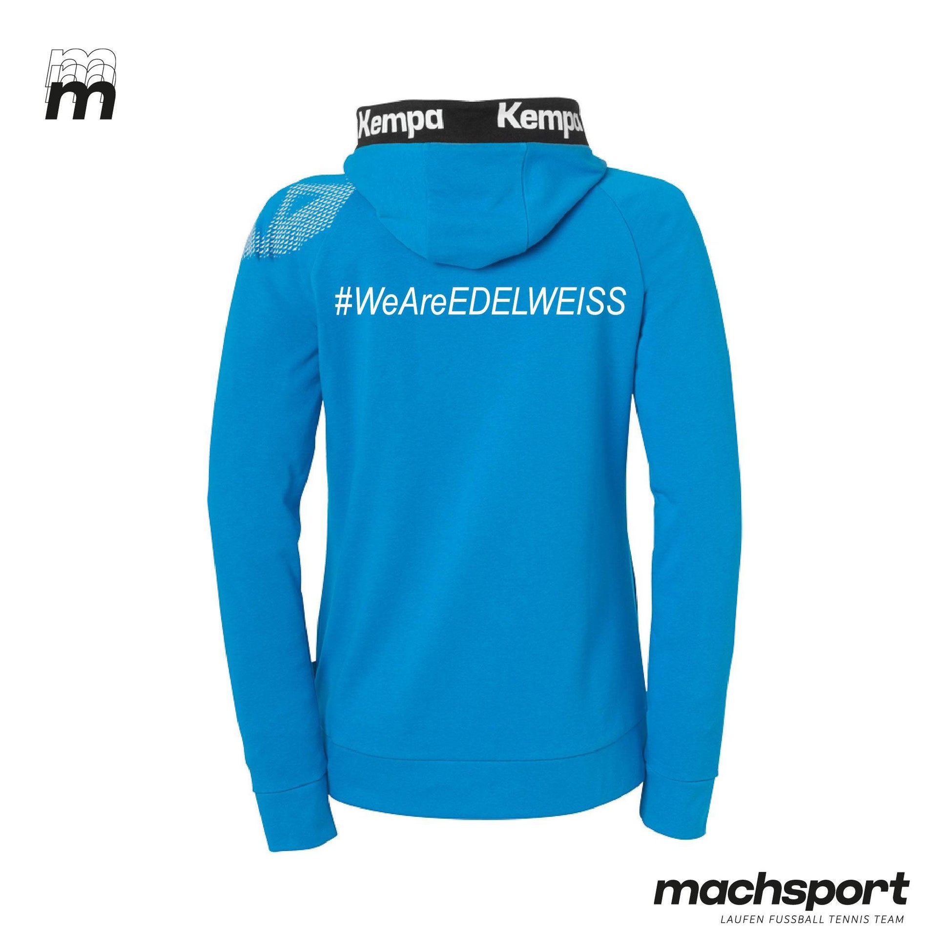 Sportunion Edelweiss Linz Handball Kapuzenjacke Damen - machsport – Bild 