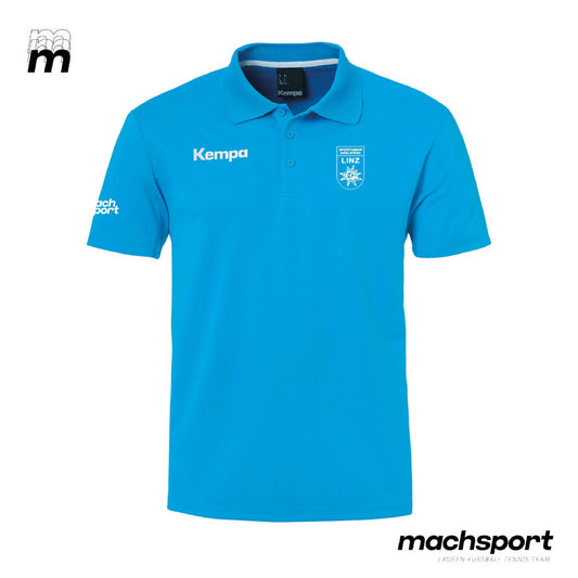 Sportunion Edelweiss Linz Handball Poloshirt funktionell - Blau – 116