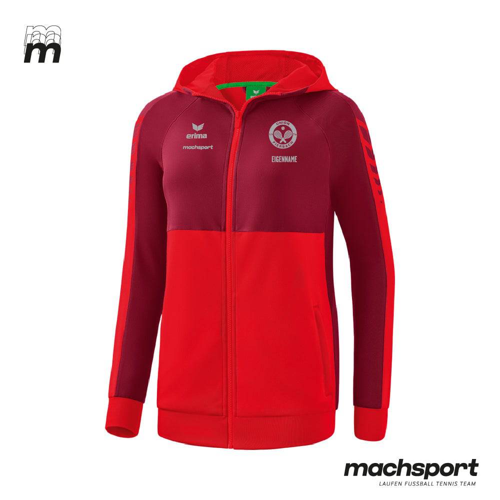 Sportunion Pierbach Tennis Trainingsjacke mit Kapuze Frauen - machsport – Bild 