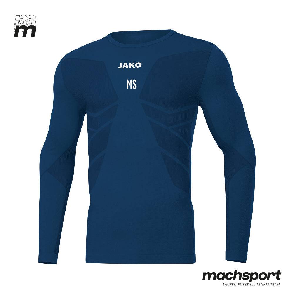 Sportunion Unterweitersdorf Unterziehshirt dunkelblau - machsport – Bild 