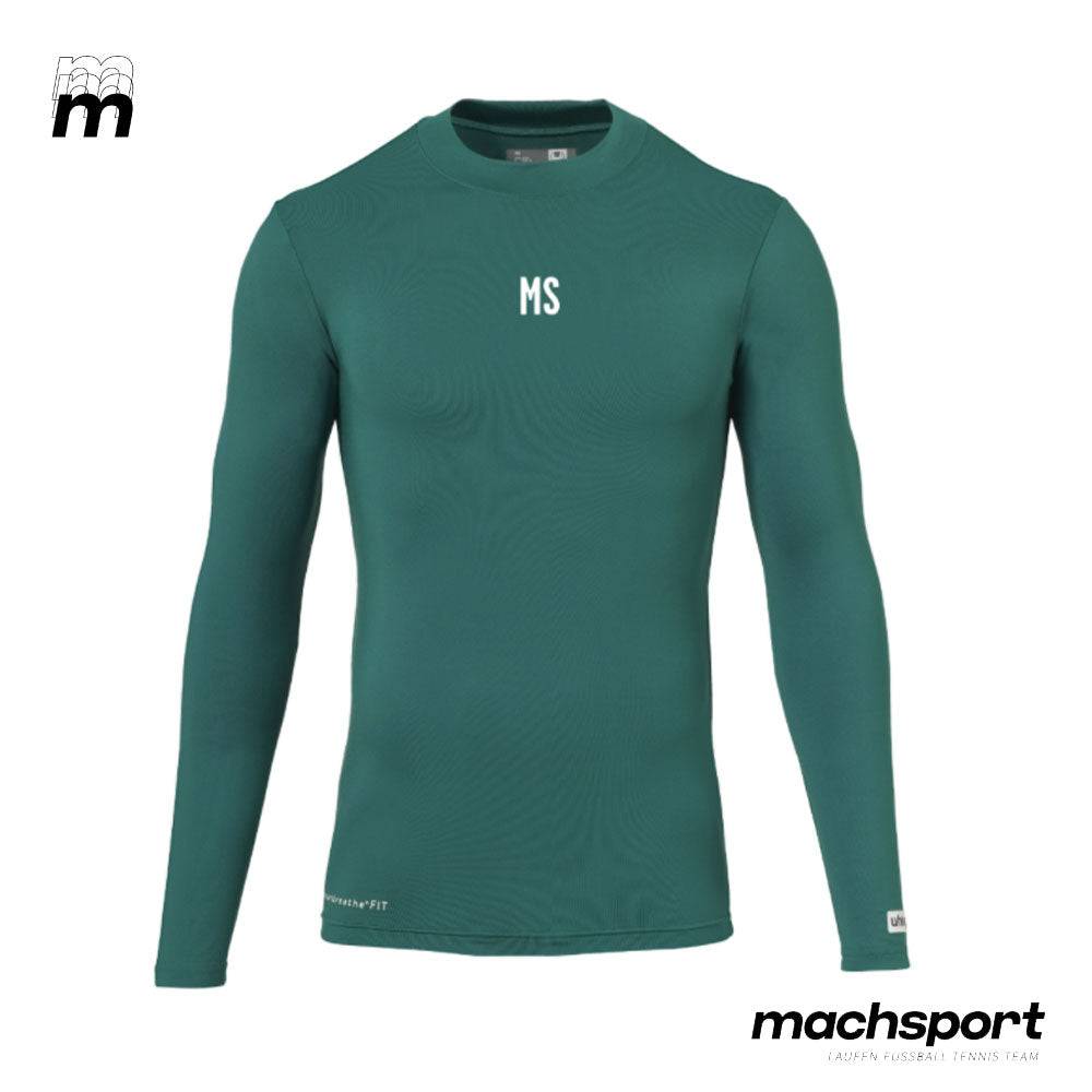 SV Pöttinger Grieskirchen Unterziehshirt Grün - machsport – Bild 
