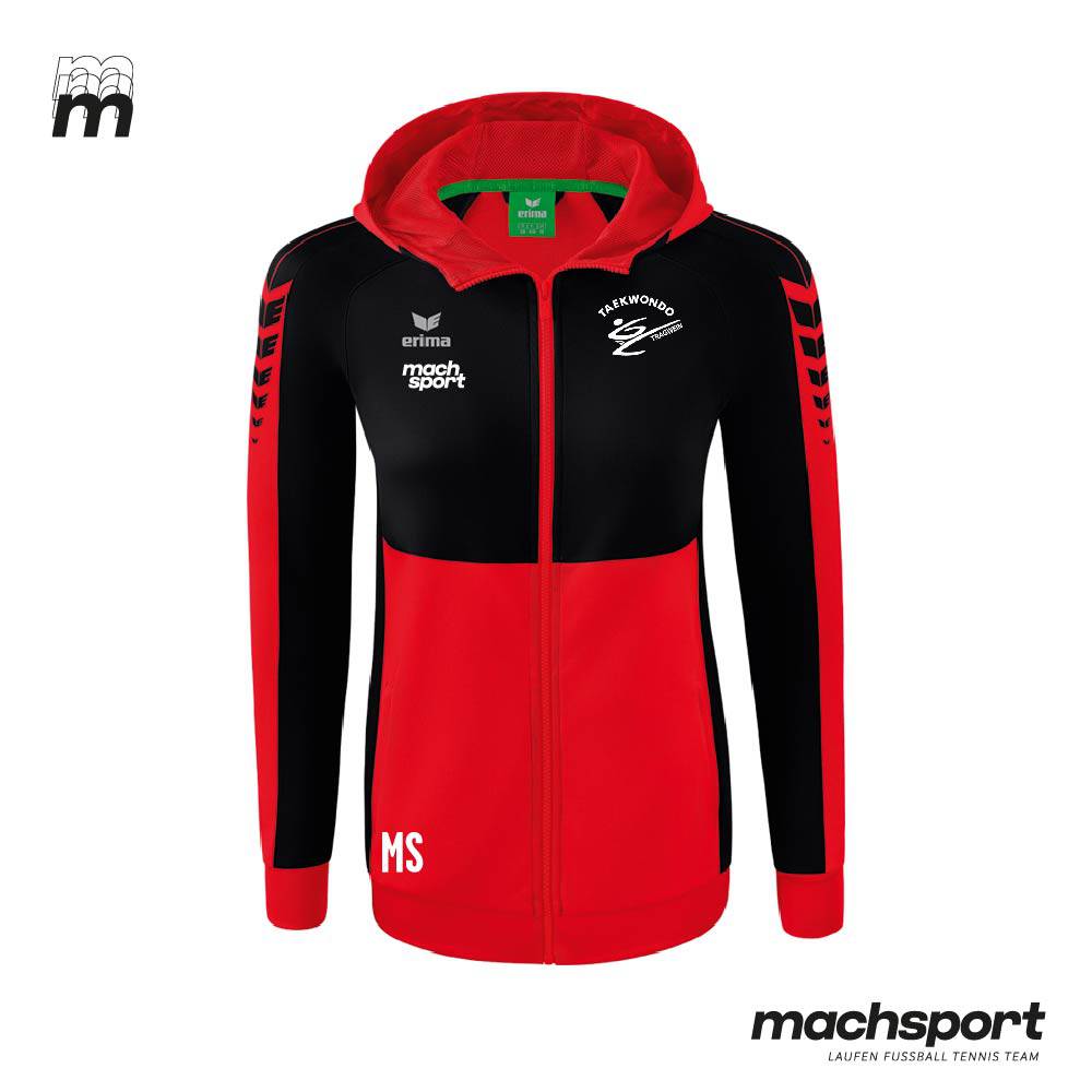 Taekwondo Tragwein Trainingsjacke mit Kapuze Damen - machsport