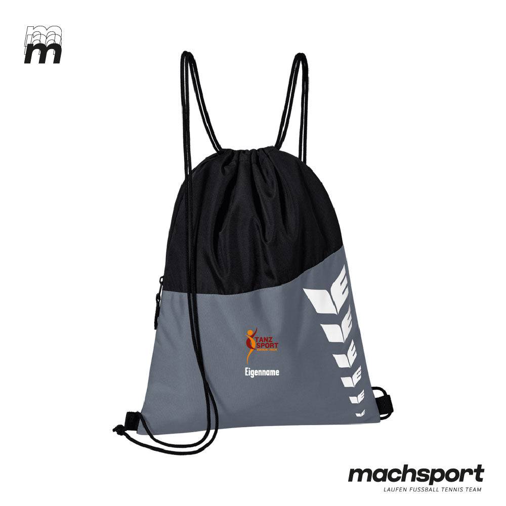 Tanzschule Traun Gymbag grau - machsport – Bild 