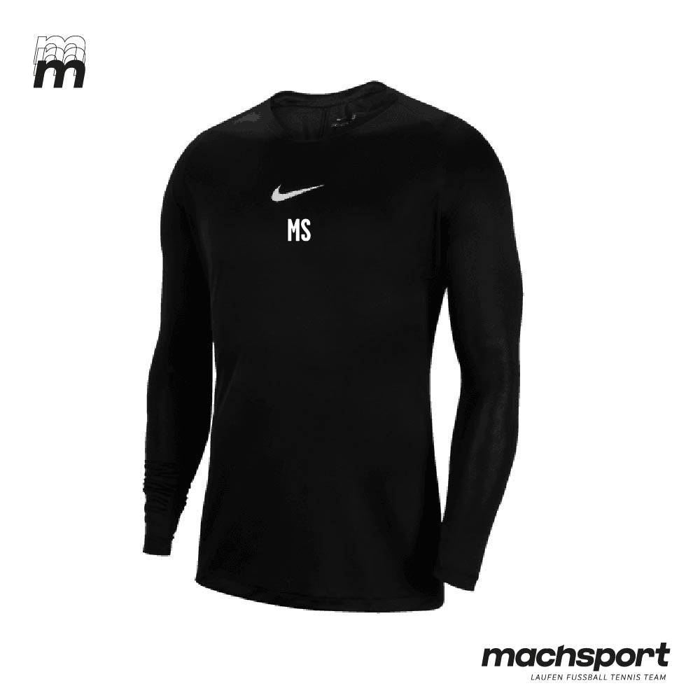 UFC Haibach Unterziehshirt schwarz - machsport – Bild 
