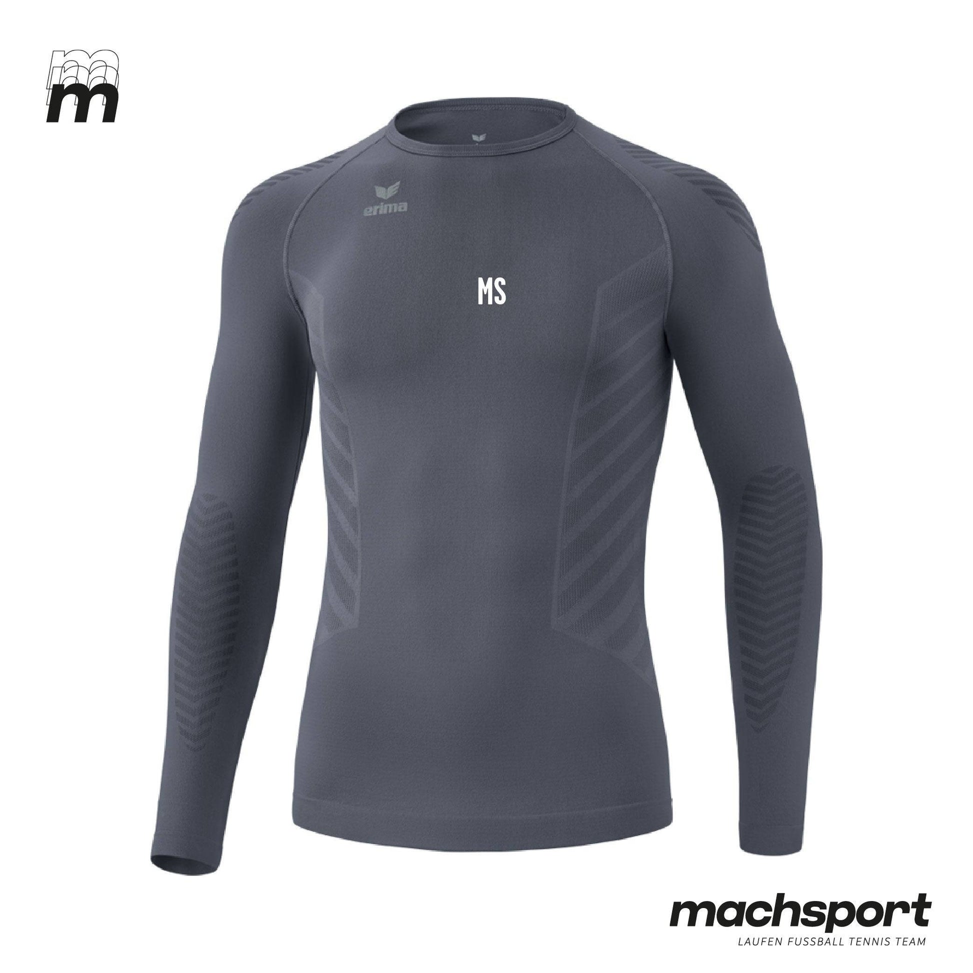 Union Maria Neustift Damen Unterziehshirt Grau - machsport – Bild 