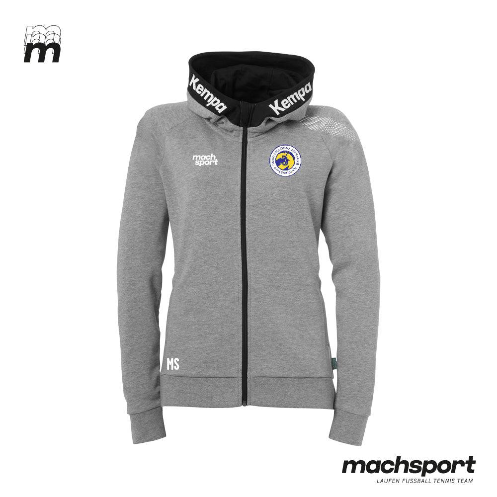 UVB Volleyball Grieskirchen Trainingsjacke Damen grau - machsport – Bild 