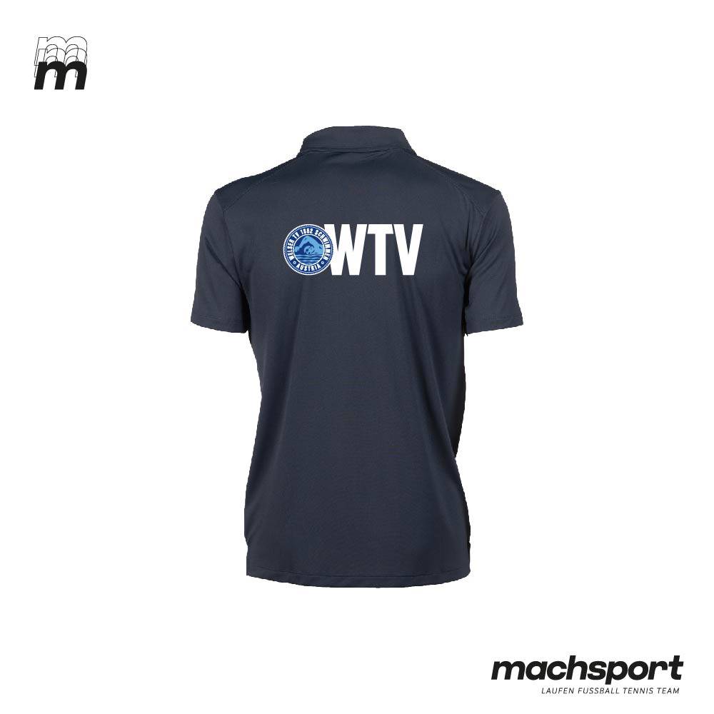 WTV 1862 Schwimmen Poloshirt - machsport – Bild 