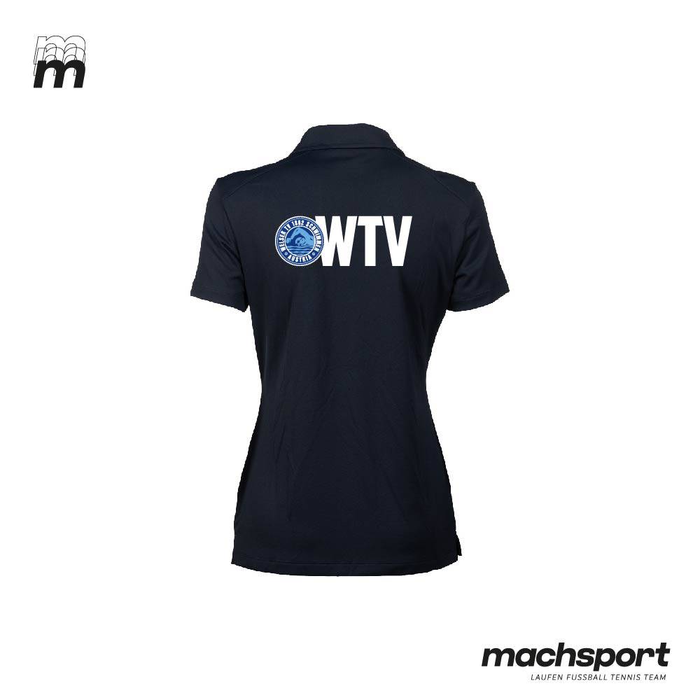 WTV 1862 Schwimmen Poloshirt Damen - machsport – Bild 