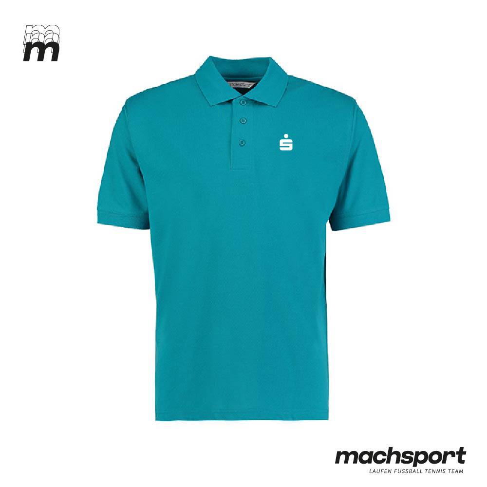 Sparkasse EPW Polo jadegrün - machsport – Bild 