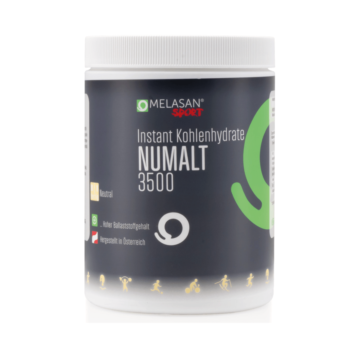 Melasan Numalt 3500 Kohlenhydrat Pulver 450g - machsport – Bild 