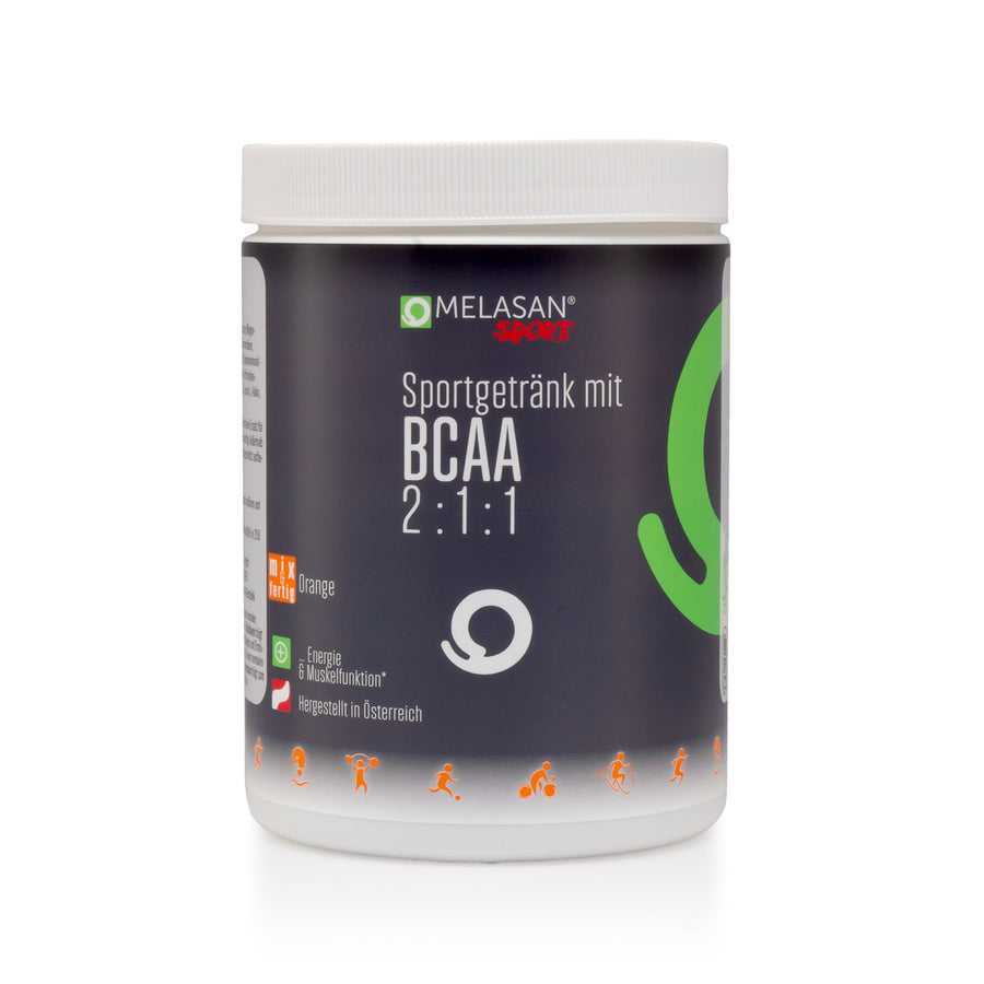 Melasan Sportgetränk BCAA orange 670g - machsport
