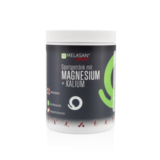 Melasan Sportgetränk Magnesium + Kalium Johannisbeere - machsport