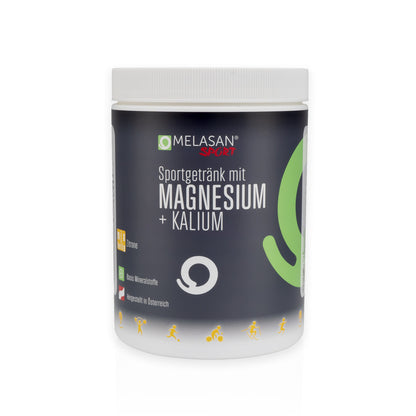 Melasan Sportgetränk Magnesium + Kalium Zitrone 610g - machsport