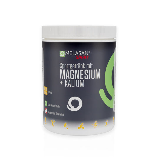 Melasan Sportgetränk Magnesium + Kalium Zitrone 610g – ohne Farbe / ONE SIZE