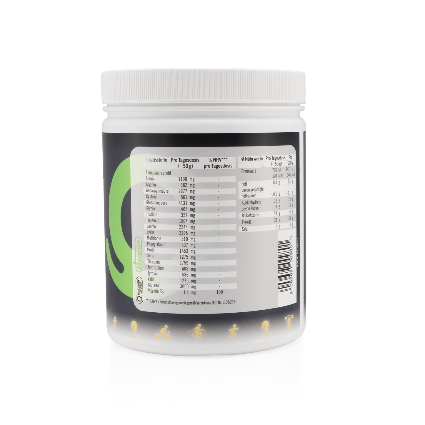 Melasan Sportgetränk Recovery Drink Vanille 650g - machsport