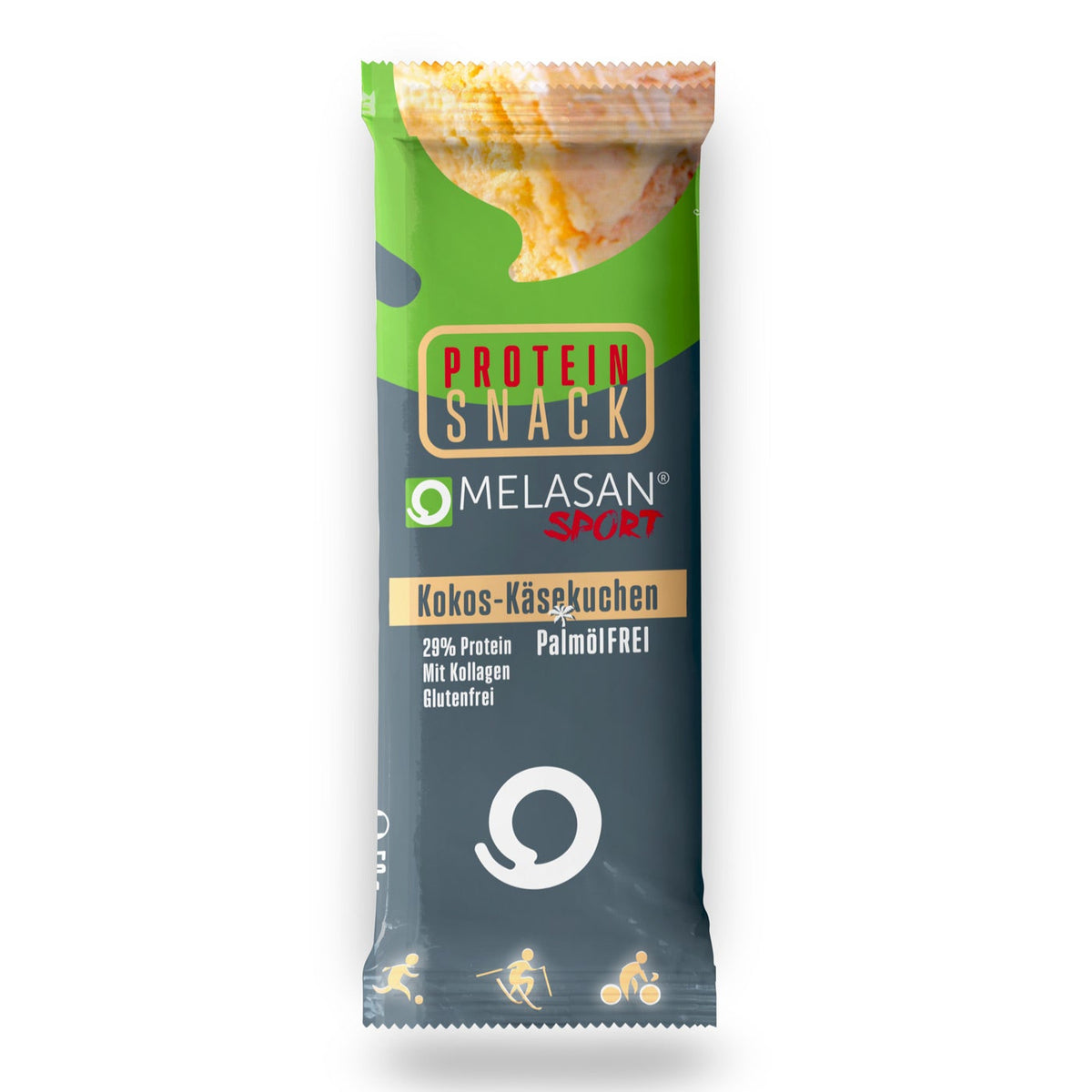 Melasan Sportriegel Protein Snack Kokos-Käsekuchen 50g - machsport