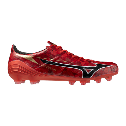 Mizuno Fußballschuhe Alpha II Elite FG – rot / 42,5