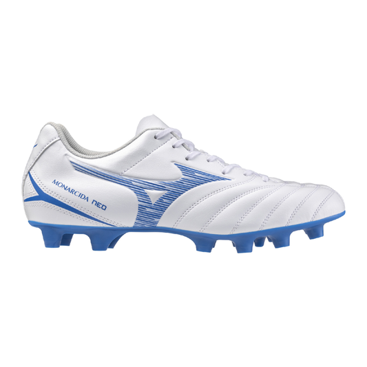 Mizuno Kinderfußballschuhe Monarcida Neo Select MD Jr. – weiß / 32,5