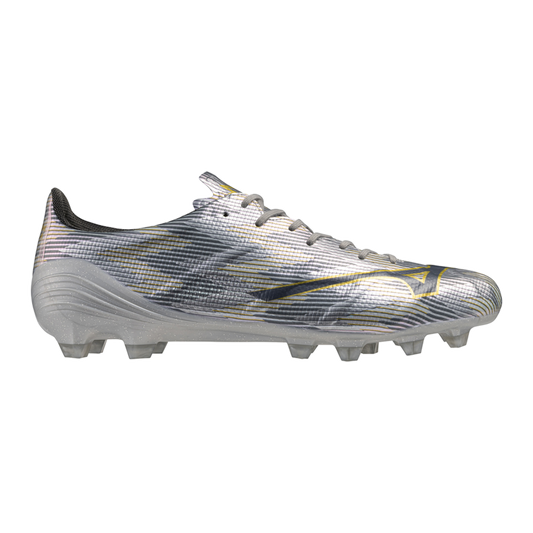 Mizuno Fußballschuhe Alpha II Elite FG – silber / 44,5