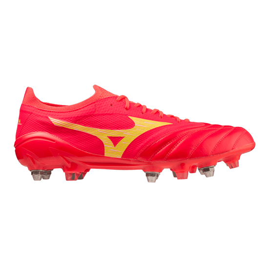 Mizuno Fußballschuhe Morelia Neo IV Alpha Elite MxSG – rot / 42,5