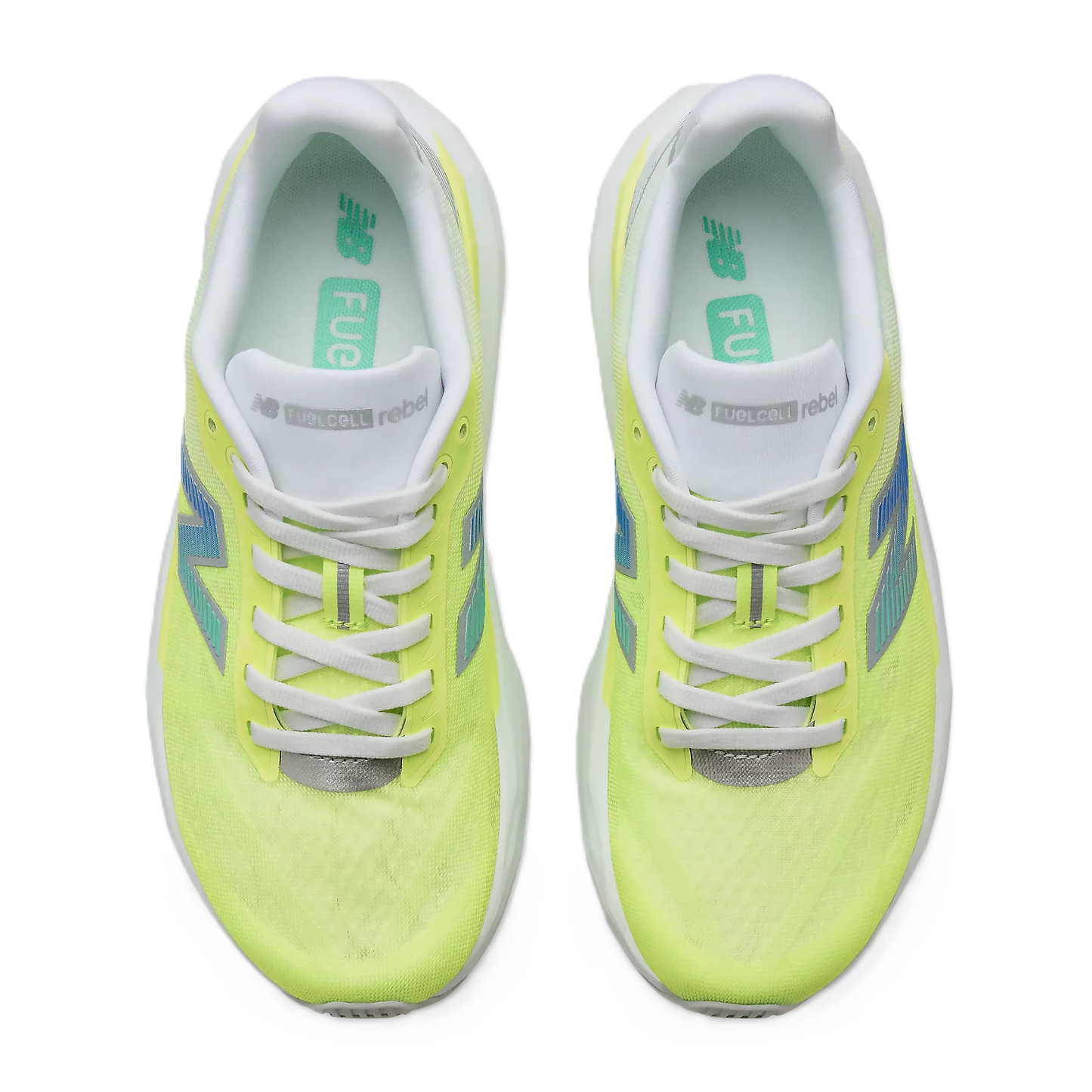 Damenneutrallaufschuhe New Balance Rebel v5 mit atmungsaktivem Obermaterial und flexiblem Sohlenprofil für Komfort beim Laufen