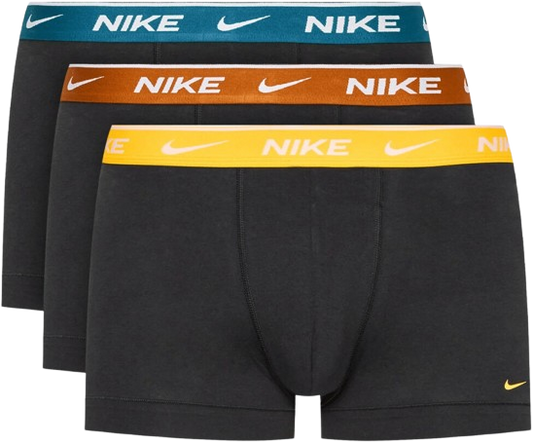 Nike Herrenunterhosen Trunk 3er-Pack – bunt / XS