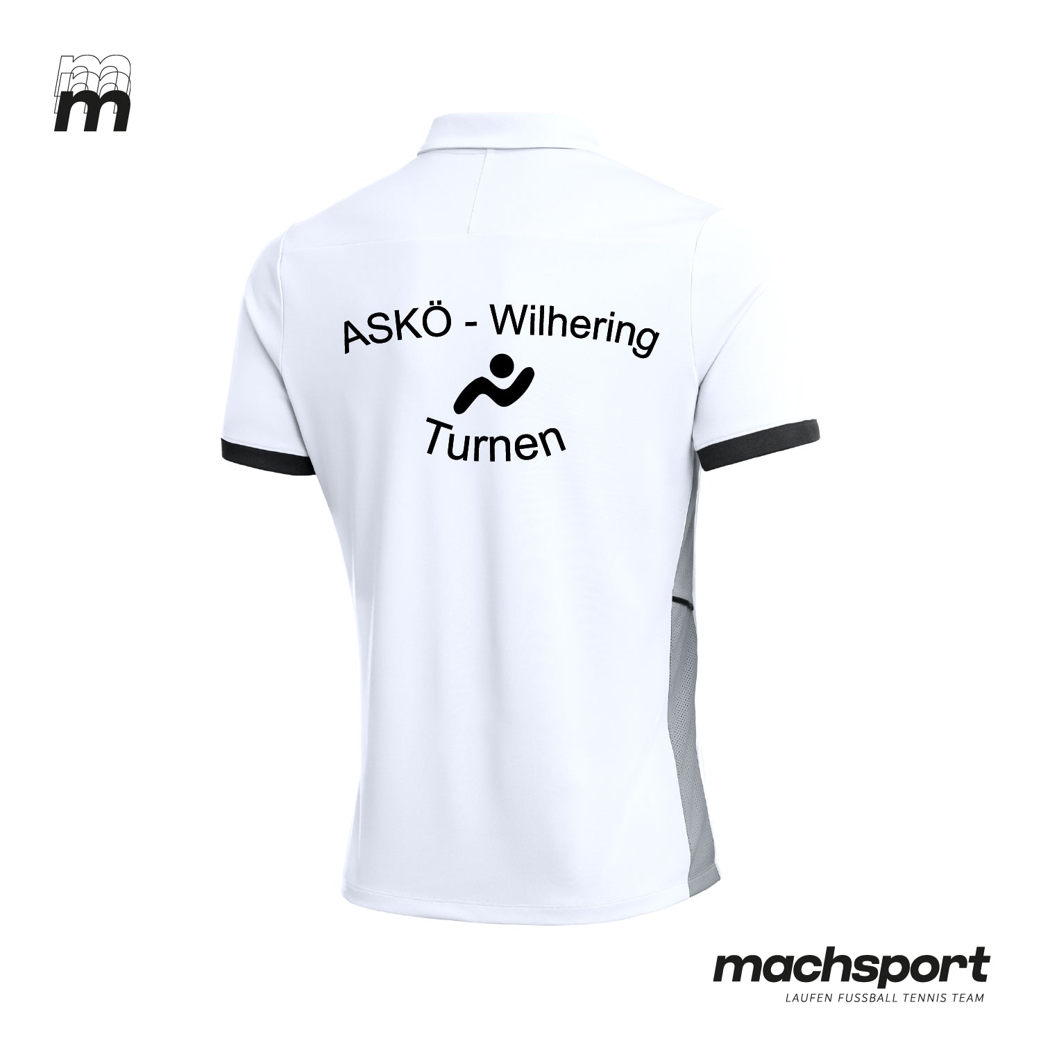ASKÖ Wilhering Turnen Poloshirt Herren/Kinder - machsport – Bild 