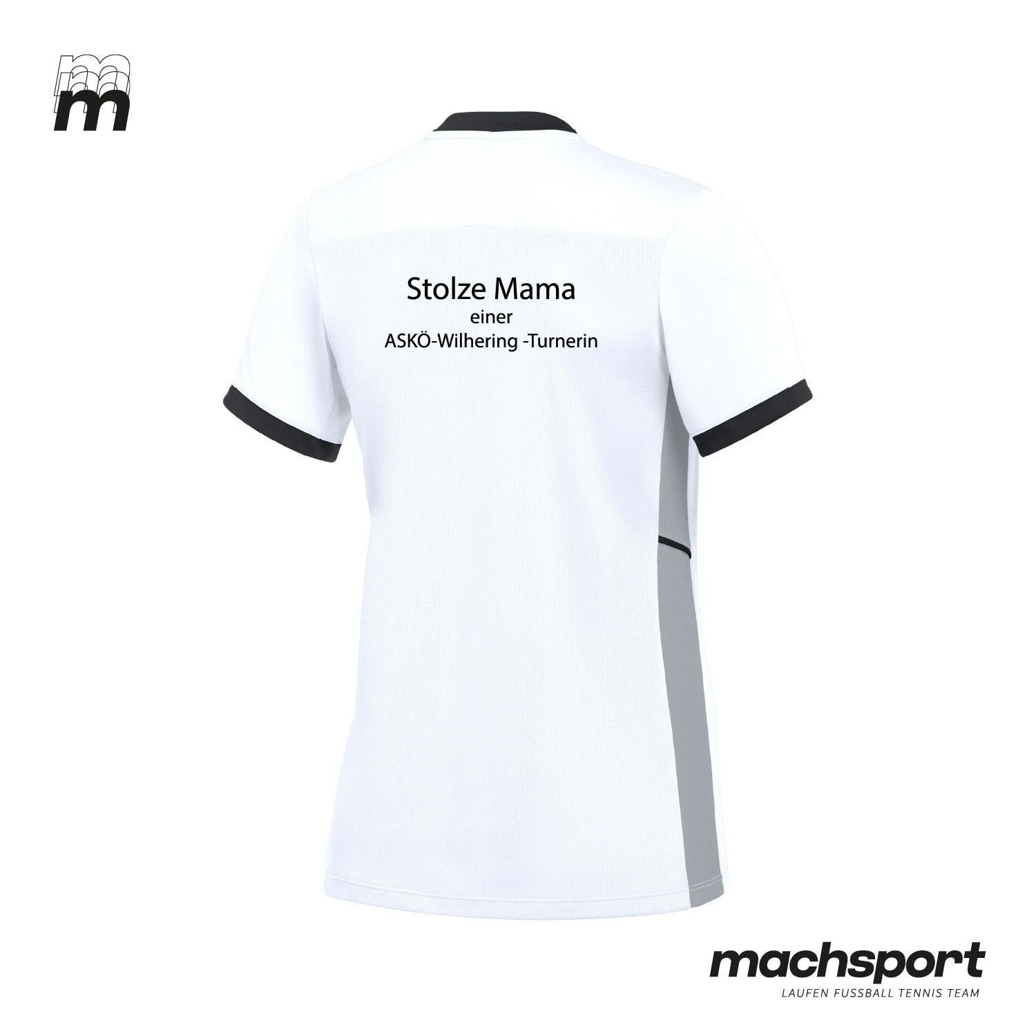 ASKÖ Wilhering Turnen Shirt "Stolze Mama einer ASKÖ-Wilhering-Turnerin" - machsport – Bild 