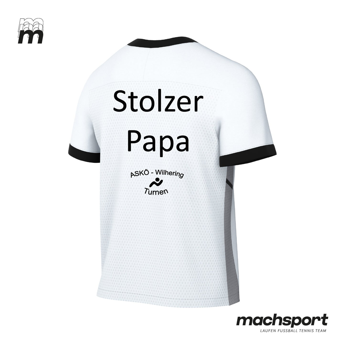 ASKÖ Wilhering Turnen Shirt "Stolzer Papa" - machsport