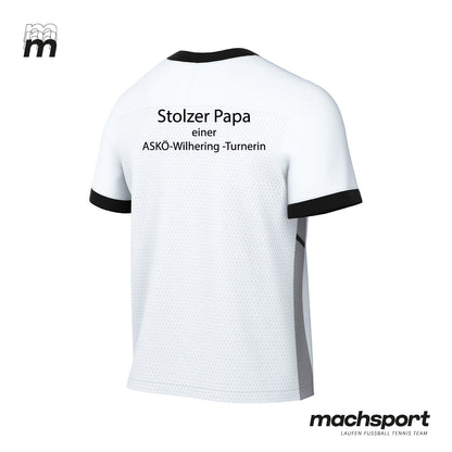 ASKÖ Wilhering Turnen Shirt "Stolzer Papa einer ASKÖ-Willhering-Turnerin" - machsport