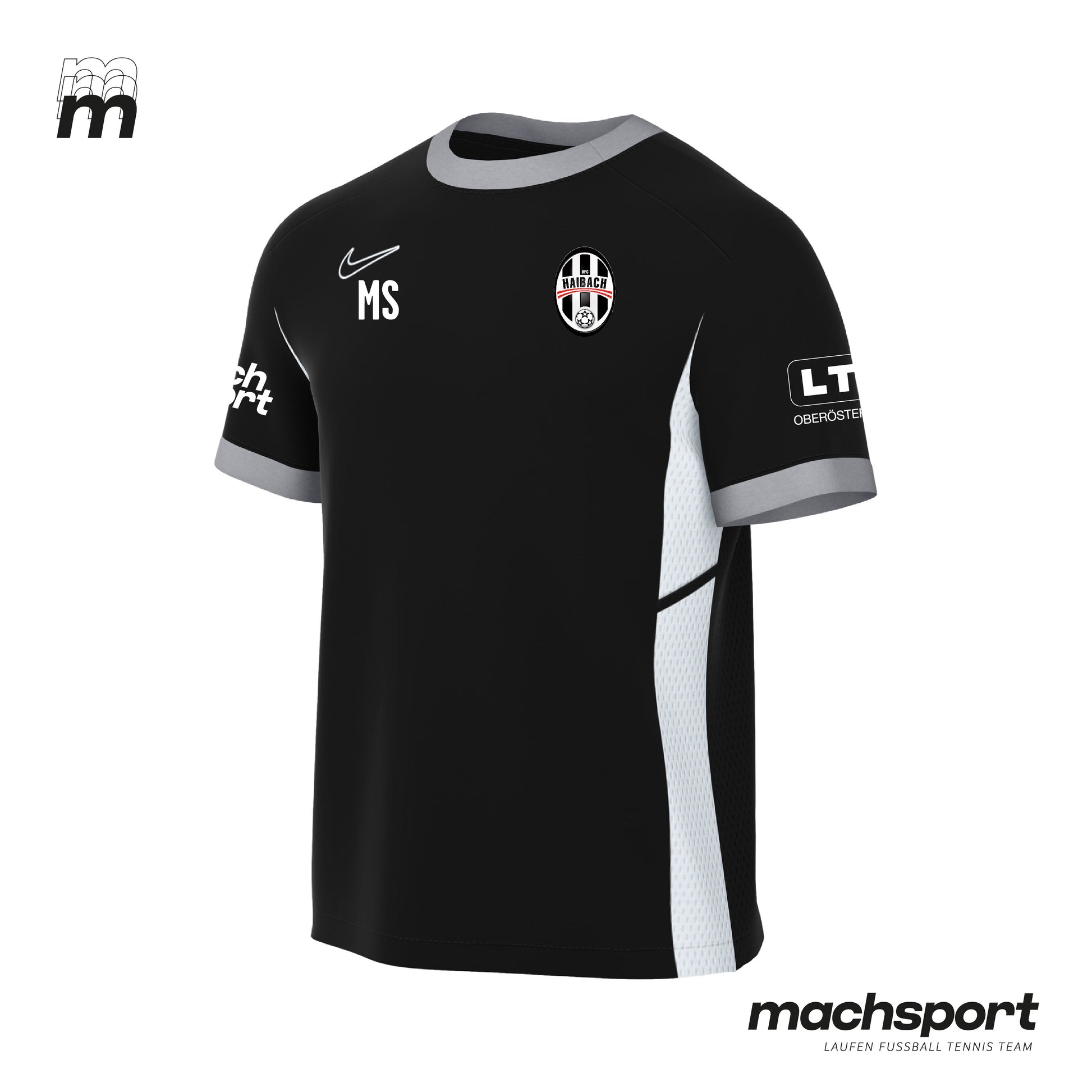 UFC Haibach T-Shirt schwarz - machsport – Bild 
