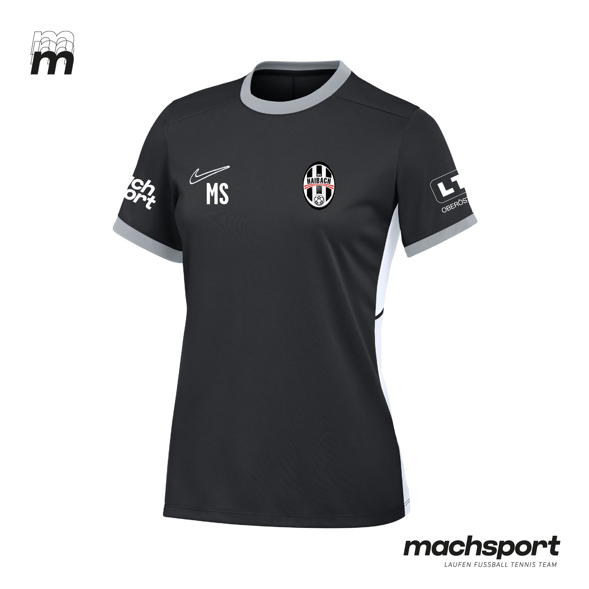 UFC Haibach T-Shirt Schwarz Damen - machsport – Bild 