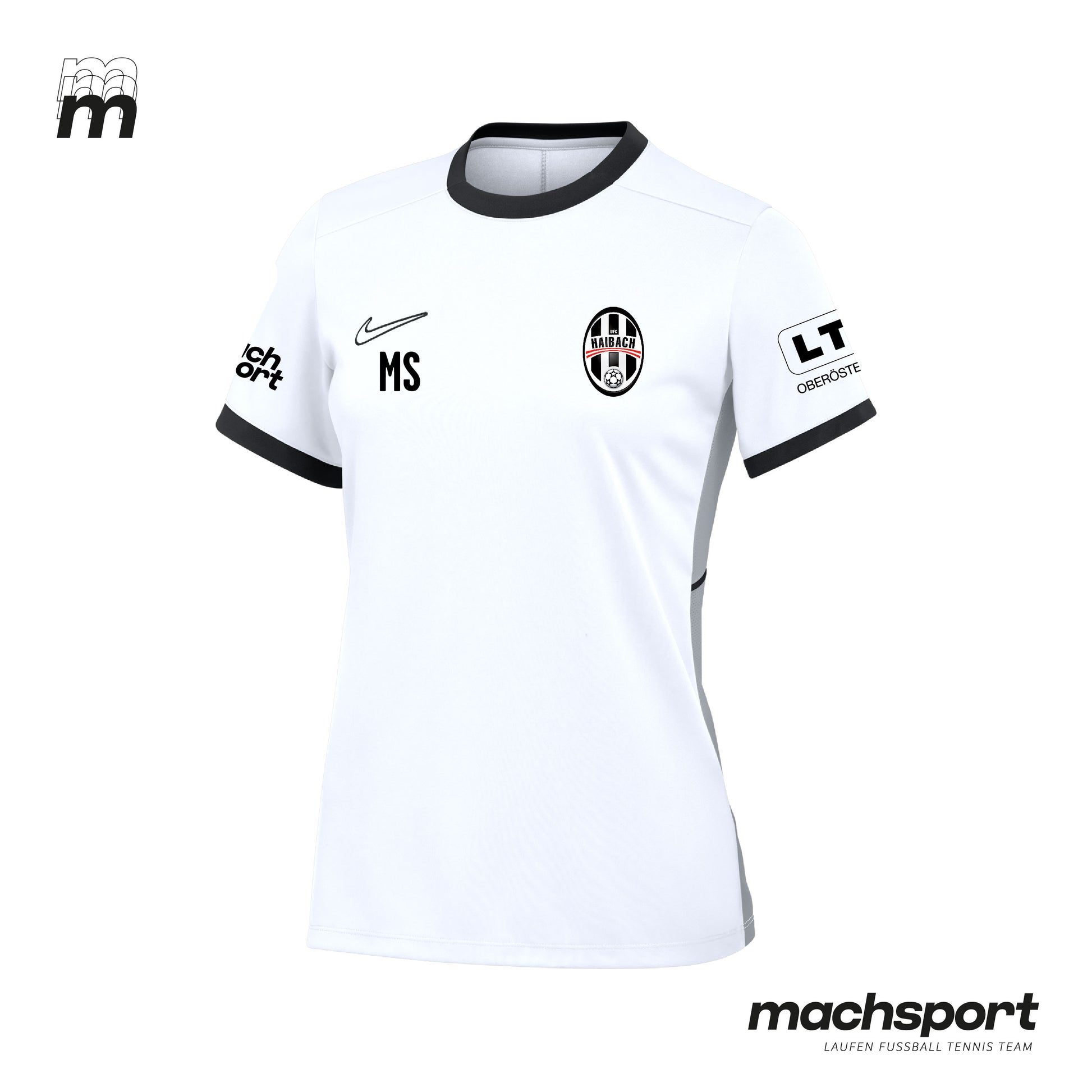 UFC Haibach T-Shirt Weiß Damen - machsport – Bild 