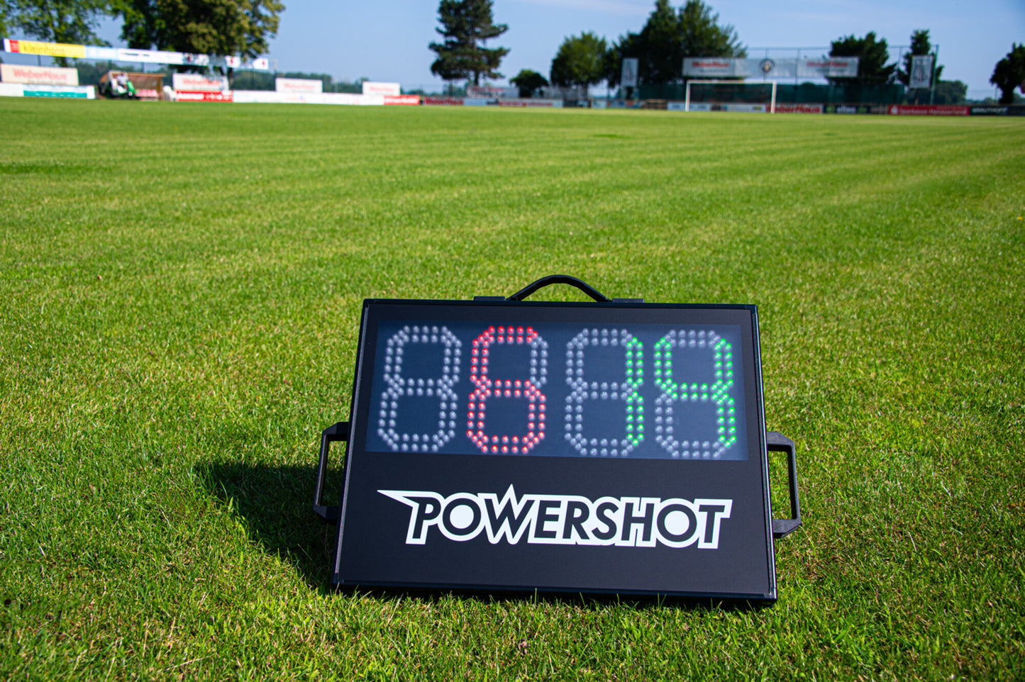 Powershot 2 in 1 LED Auswechsel- und Punktetafel - machsport