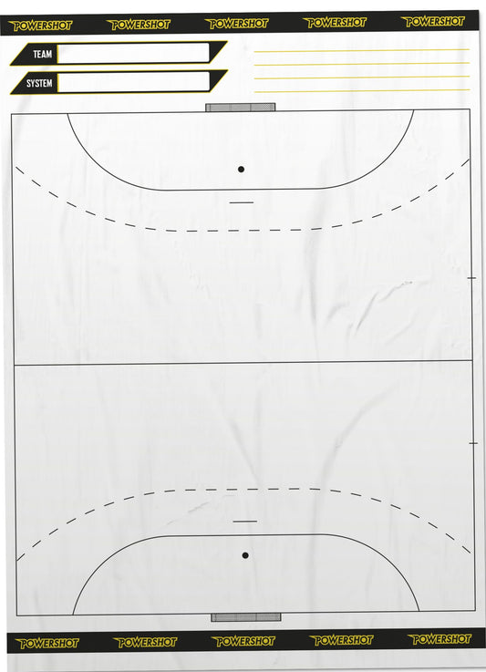 Powershot 20er-Set Handball-Taktikfolie – Default Title