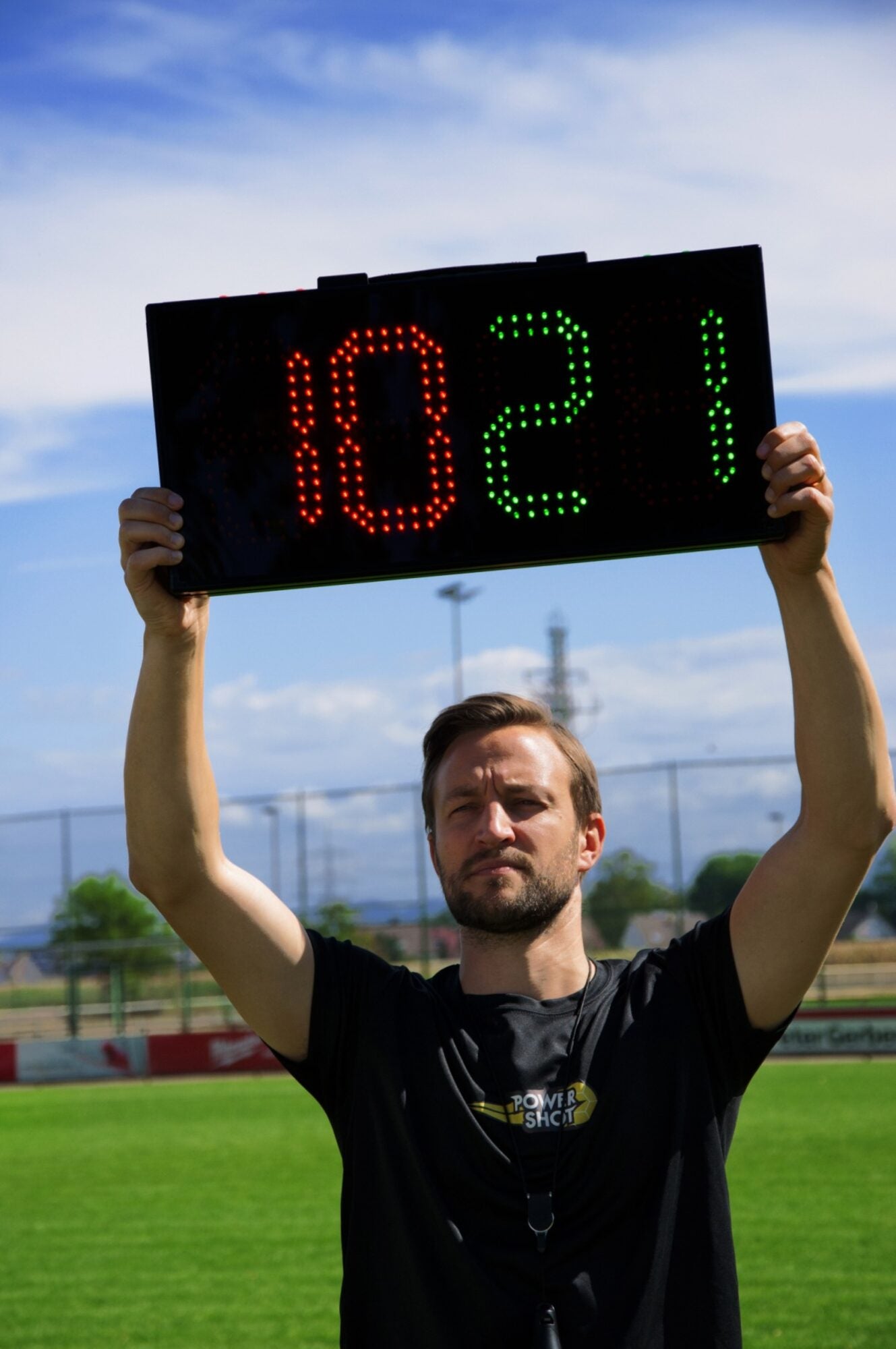 Powershot Elektronische Auswechseltafel - machsport – Bild 