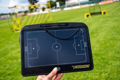 Powershot Elektronische Taktiktafel - Das ultimative Coaching-Board mit LCD Schreiboberfläche - machsport