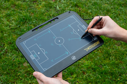 Powershot Elektronische Taktiktafel - Das ultimative Coaching-Board mit LCD Schreiboberfläche - machsport