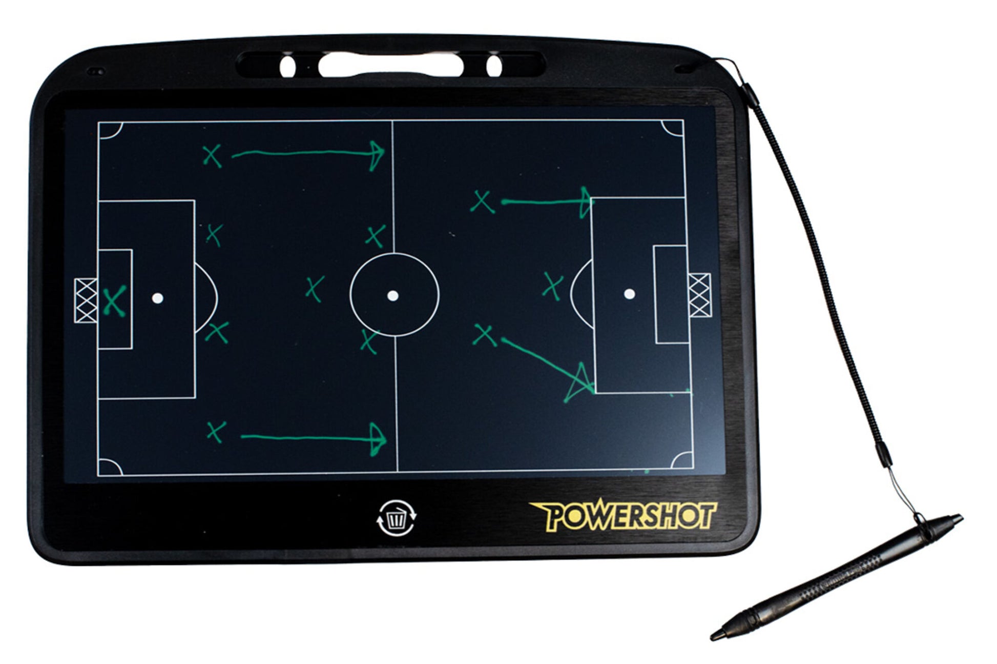 Powershot Elektronische Taktiktafel - Das ultimative Coaching-Board mit LCD Schreiboberfläche - machsport – Bild 