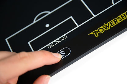 Powershot Fußball-Taktikboard - Tintefrei - A4 - machsport