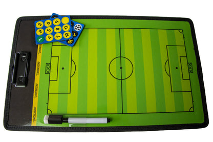 Powershot magnetische Fußball-Taktiktafel "doppelseitig" - machsport