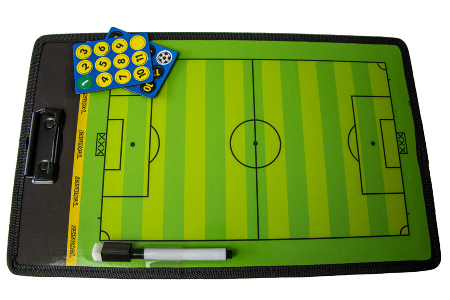 Powershot magnetische Fußball-Taktiktafel "doppelseitig" - machsport