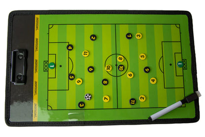 Powershot magnetische Fußball-Taktiktafel "Doppelseitig"