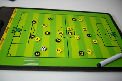 Powershot magnetische Fußball-Taktiktafel "Doppelseitig"