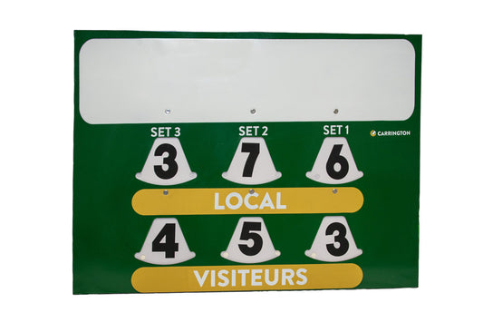 Powershot Tennis-Scorecard mit Werbefläche – Default Title