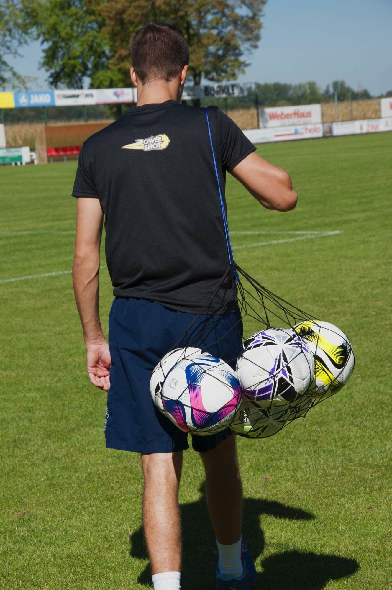 Powershot Ballnetz - bis zu 12 Bälle - machsport
