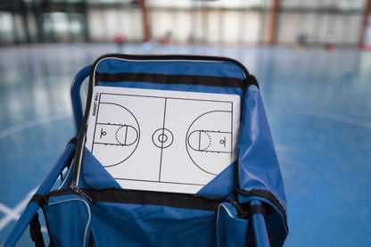 Powershot POWERCART®  - der ultimative Gerätewagen - Basketball blau/weiß - machsport
