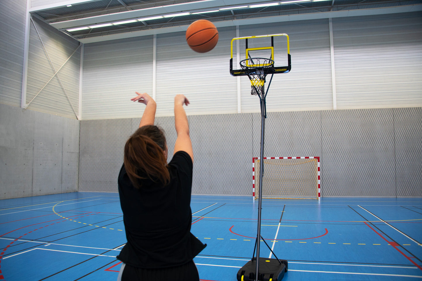 Powershot Mobiler Basketballkorb - Senior - Größenverstellbar - machsport