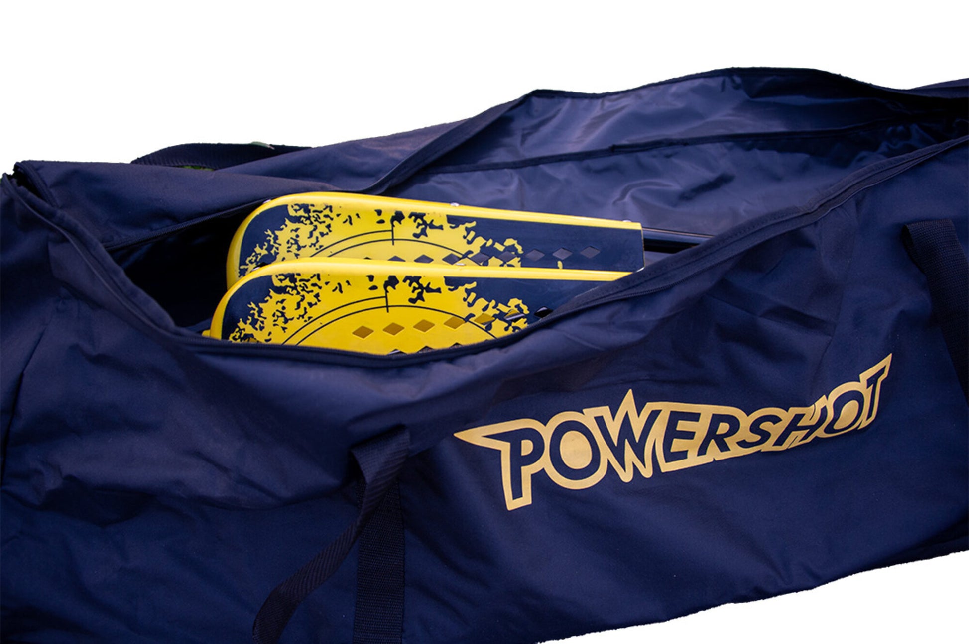 Powershot Freistoßmauer - 3er-Set Trainingsdummy Junior - Zusammenklappbar - machsport – Bild 